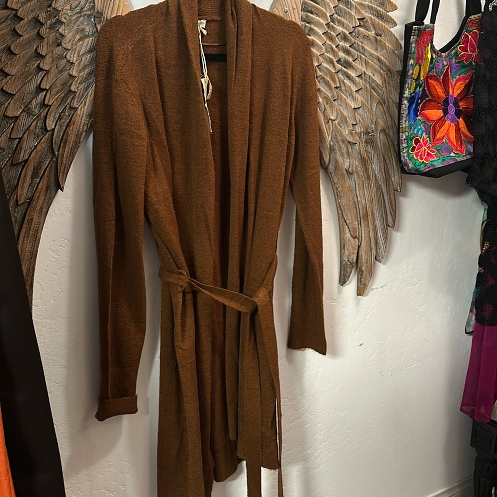 Mystery rust sweater